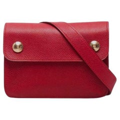 Hermes Pochette Leather Belt Bag
