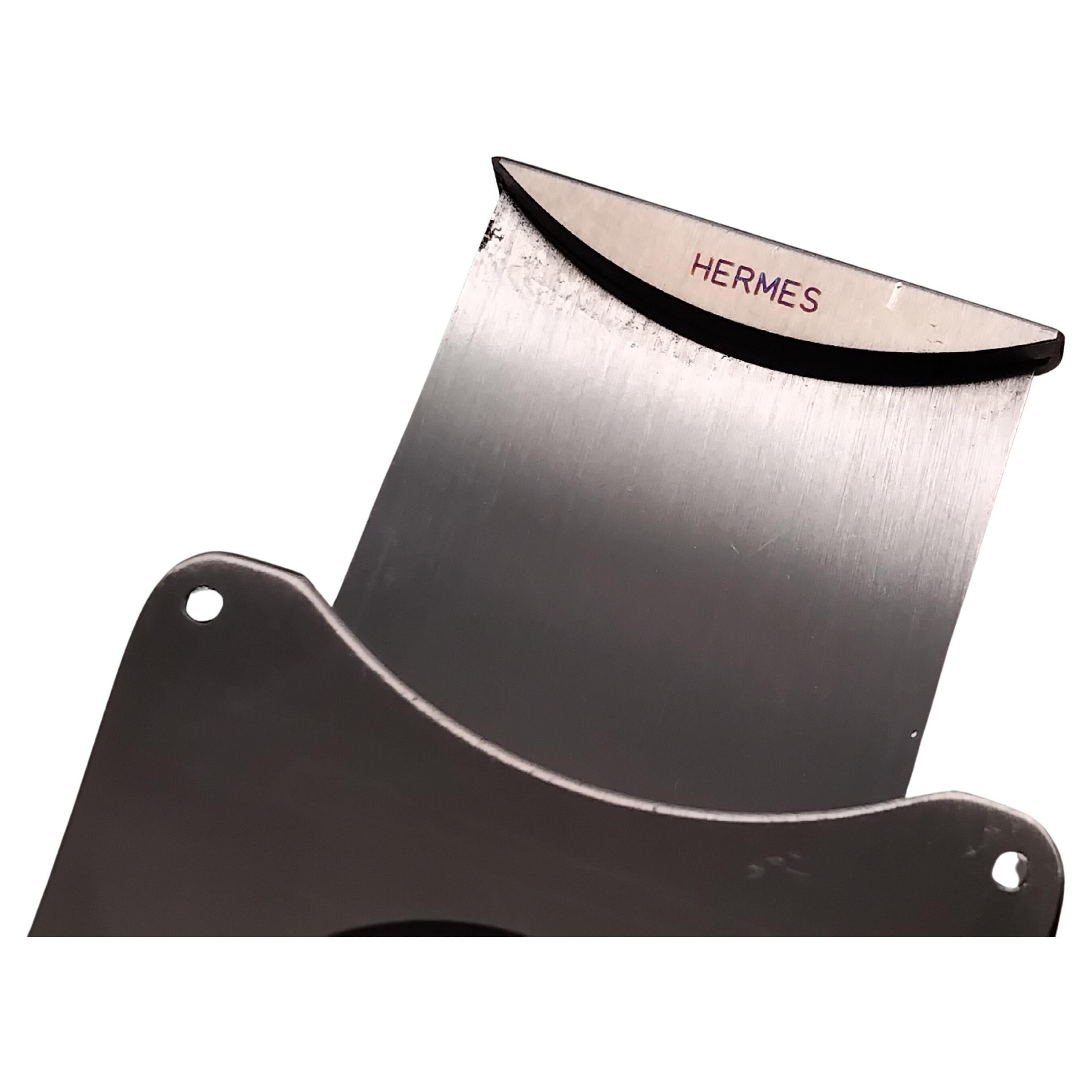 Tagliasigari tascabile Hermès con custodia in pelle in vendita 6