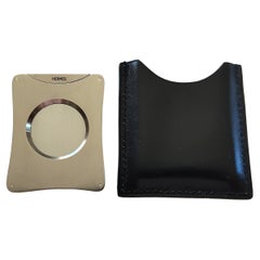 Hermès Pocket Cigar Cutter in Leather Case