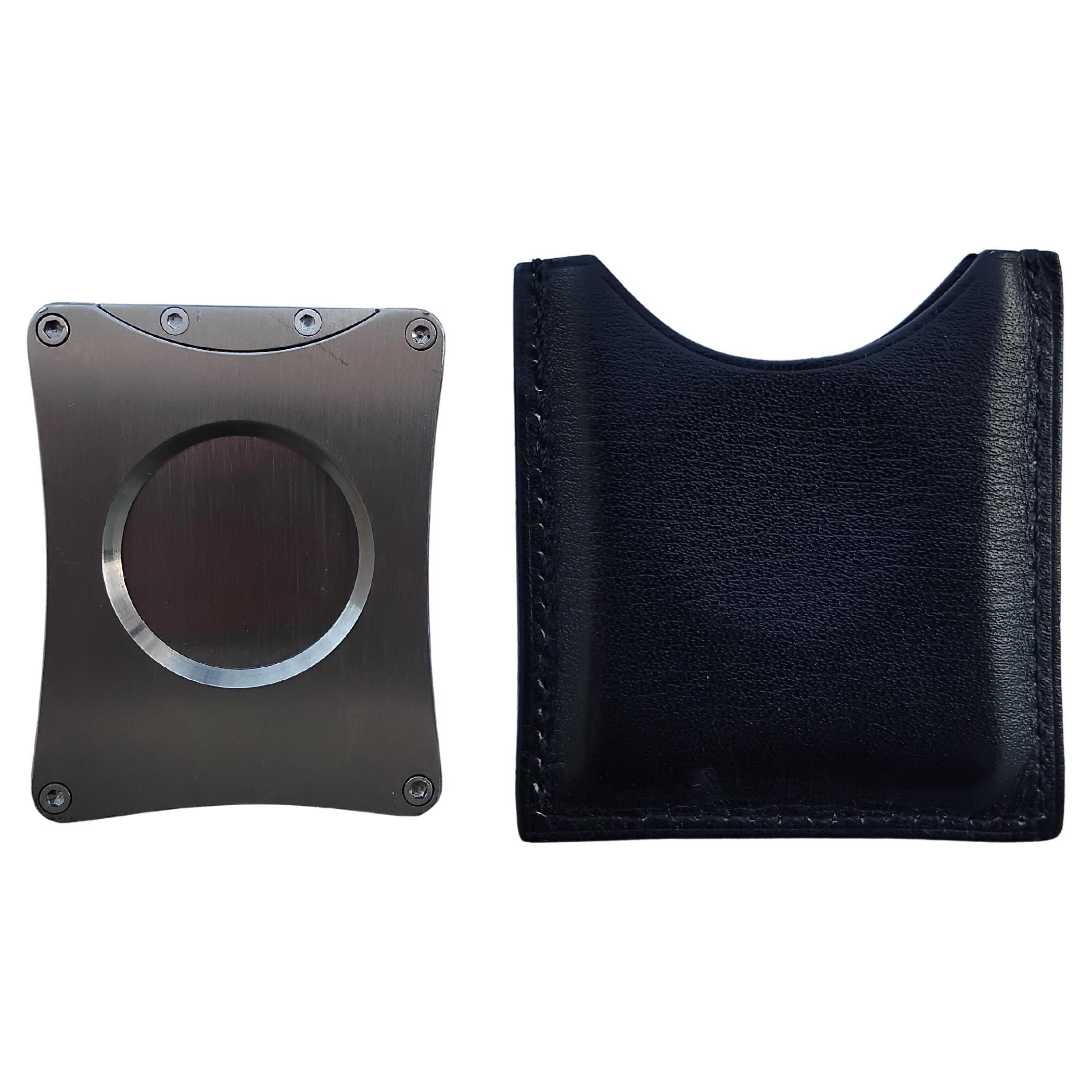 Tagliasigari tascabile Hermès con custodia in pelle In condizioni ottime in vendita a Corcoué Sur Logne, Loire-Atlantique