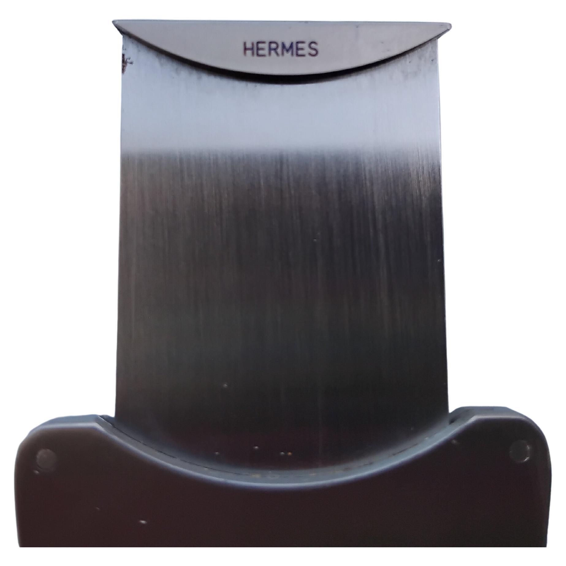 Tagliasigari tascabile Hermès con custodia in pelle in vendita 3