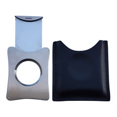 Hermès Pocket Cigar Cutter in Leather Case