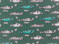 Hermès Pocket Square Silk FIA International Automobile Federation Racing Cars