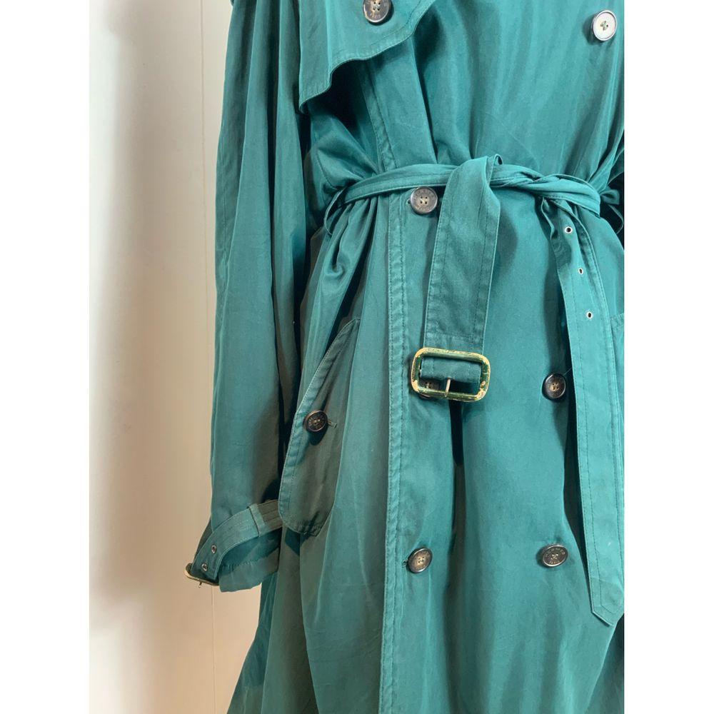 Hermès Polyester Trench Coat in Green 7