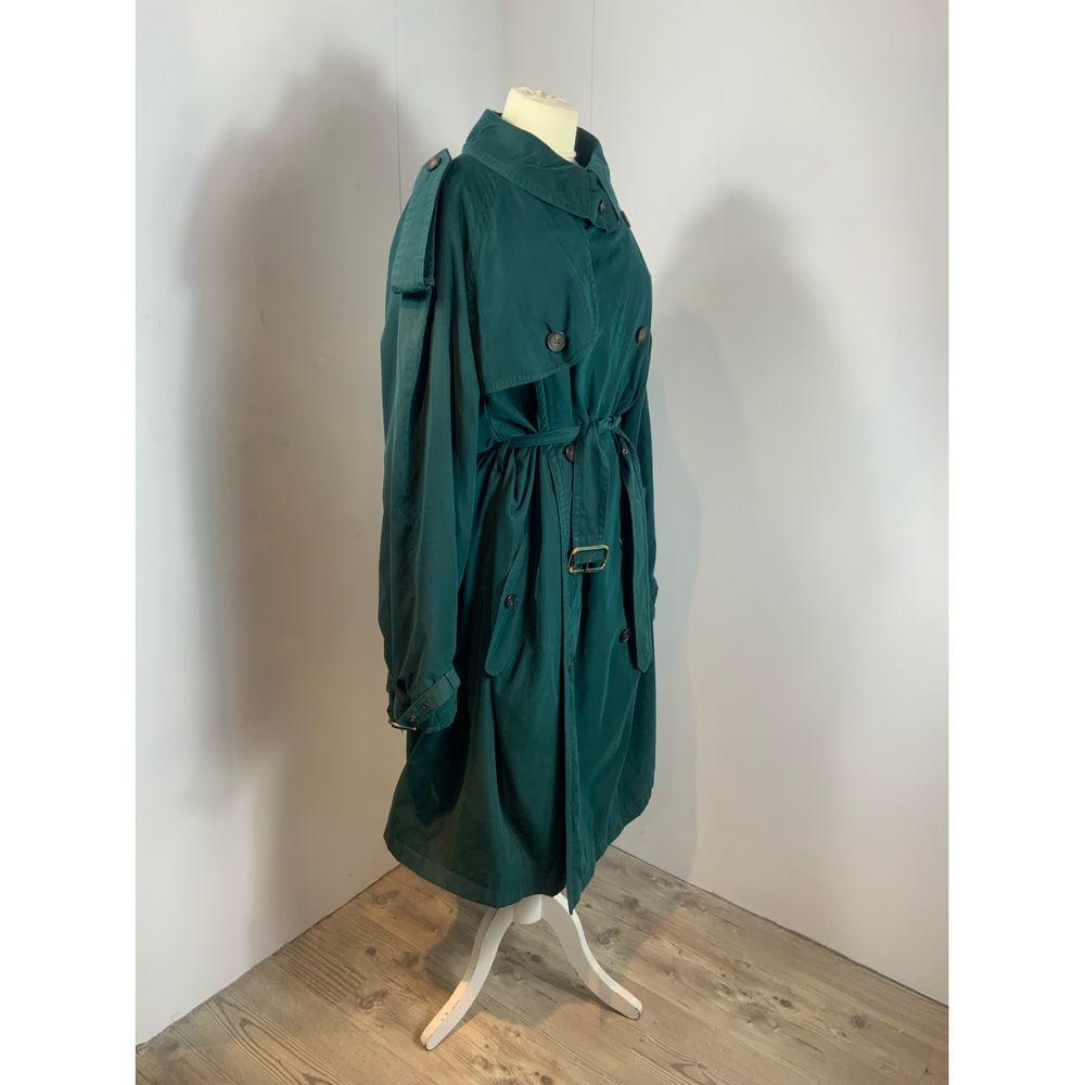 Hermès Polyester Trench Coat in Green 3