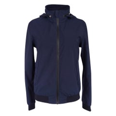 Hermes Ponant wasserdichte Jacke w / Hidden Hoodie S neu mit Tag