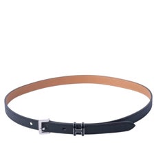 Hermès Pop H Belt 15mm Black Epsom Leather Palladium Hardware - '20s