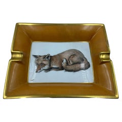Hermès Porcelain Ashtray, France, 20th Century