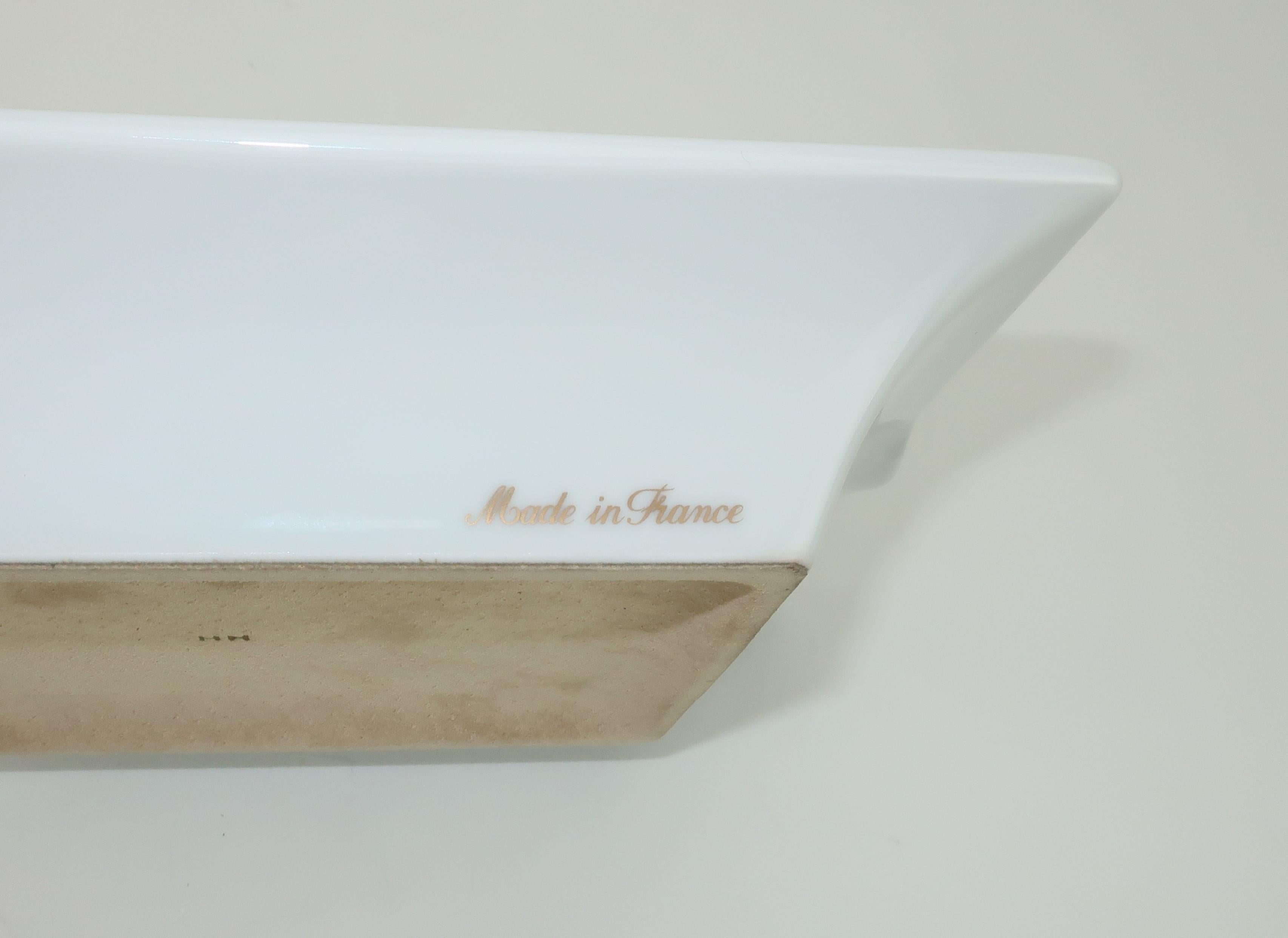 Hermès Porcelain Ashtray With Festooned Elephant 2