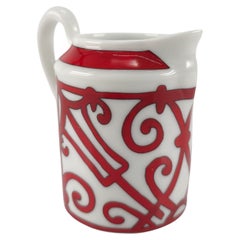 Crémier Balcon du Guadalquivir en porcelaine d'Hermès