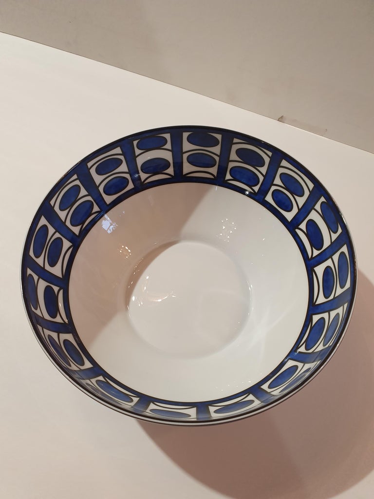 Bleus d'Ailleurs salad bowl, large model | Hermès USA