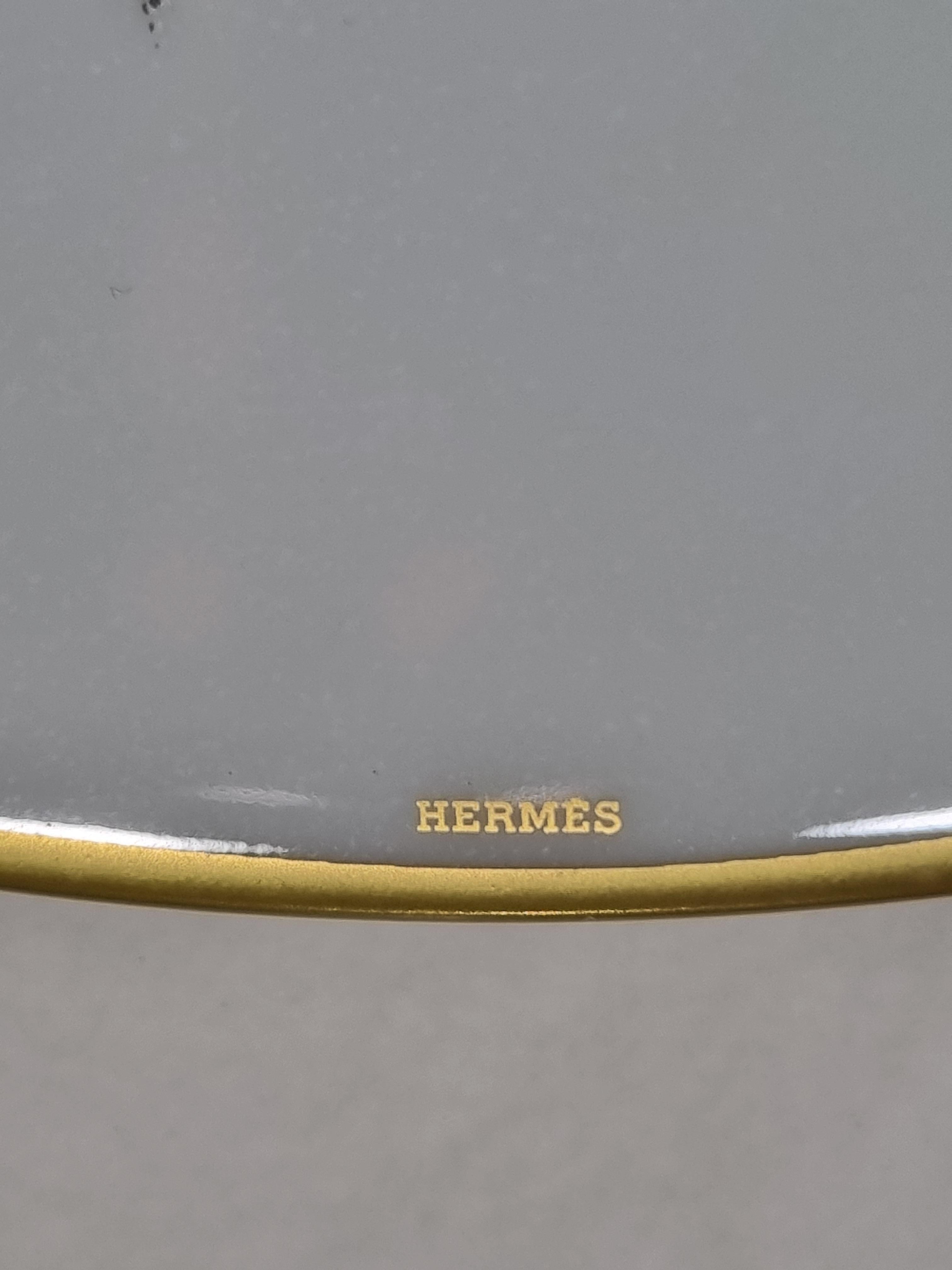 hermes plate set