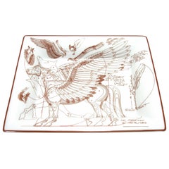 Hermès Porcelain Change Tray Vide Poche Le Pégase d'Hermès 2014