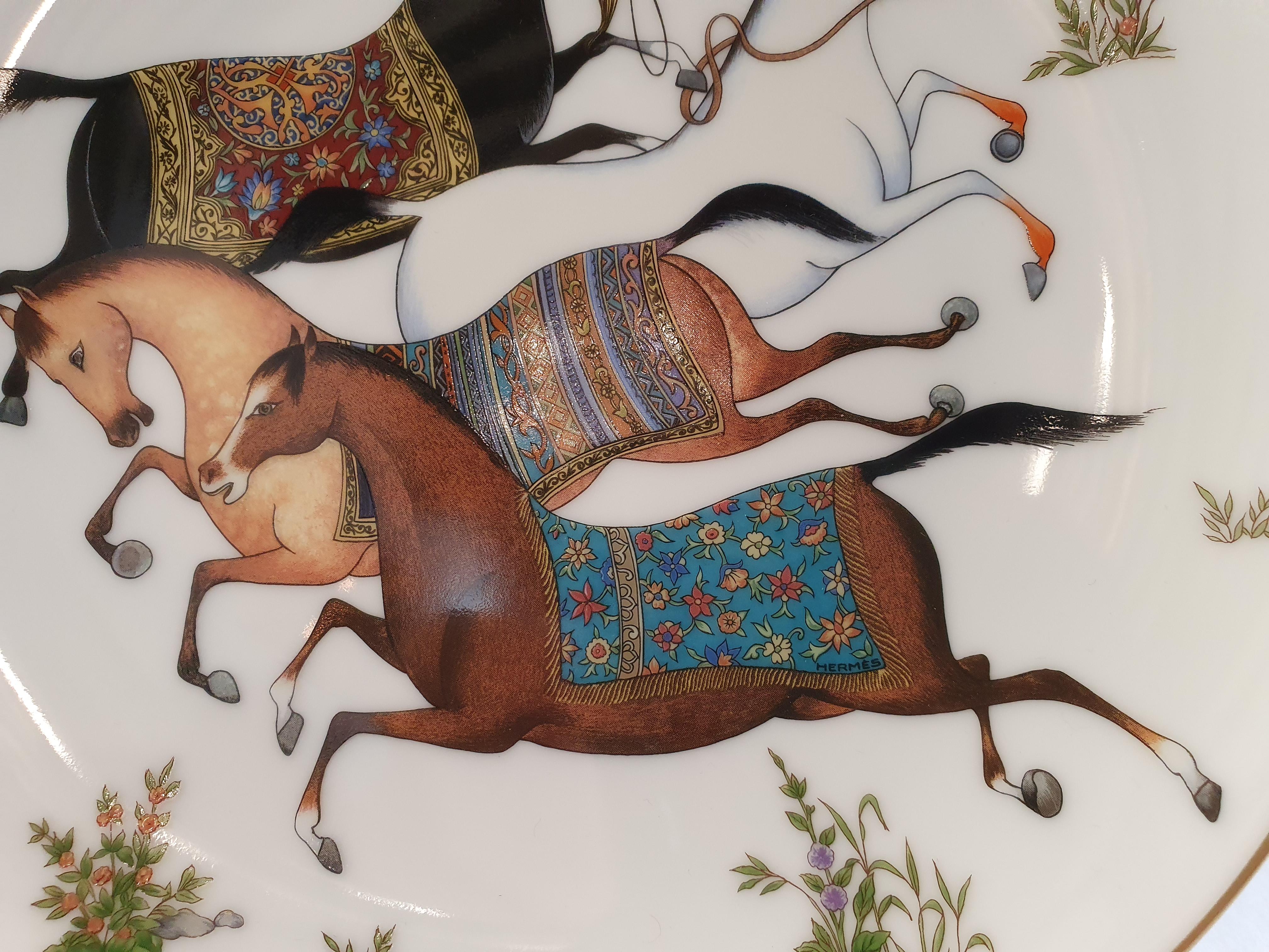 hermes cheval d'orient plate