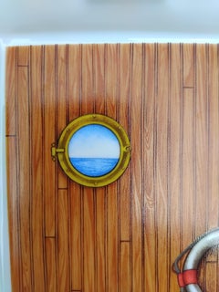 Hermès Porcelain Cigar Ashtay Change Tray Yacht Porthole Boat Navy Theme