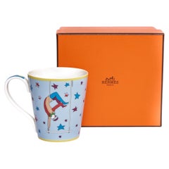 Hermès Porcelain Circus Mug NIB