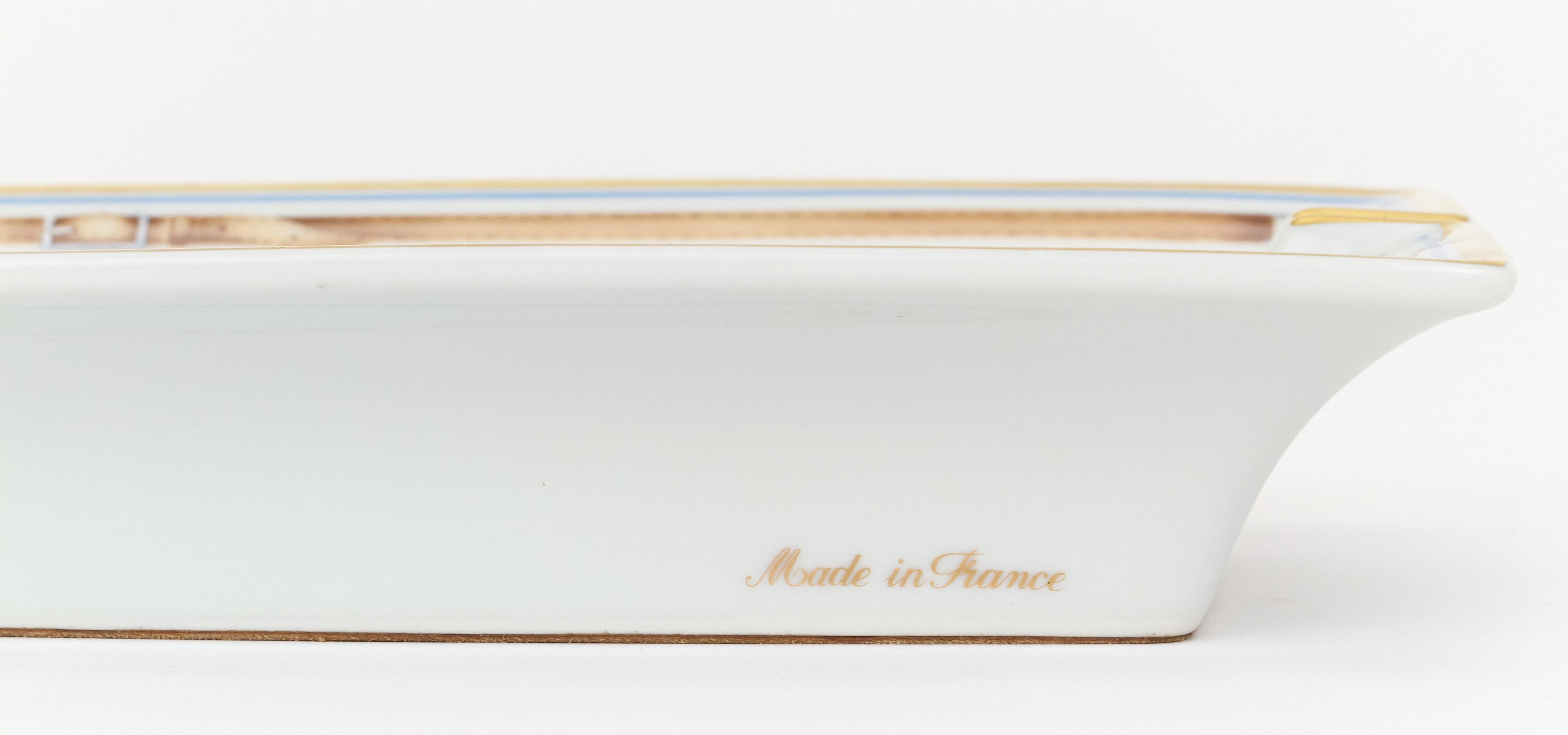 Women's Hermès Porcelain Cowboy Hats Ashtray