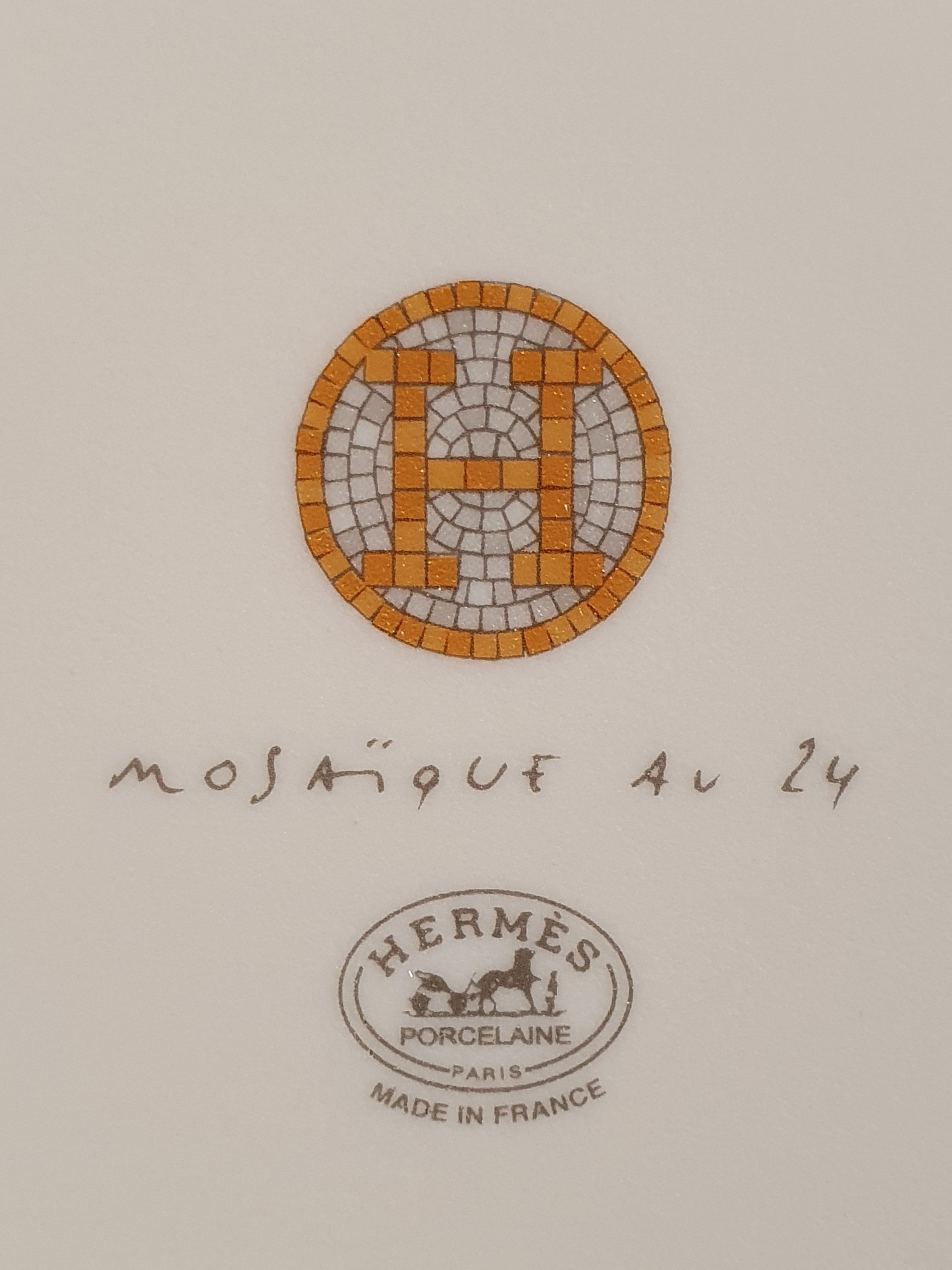 Gilt Hermès Porcelain 