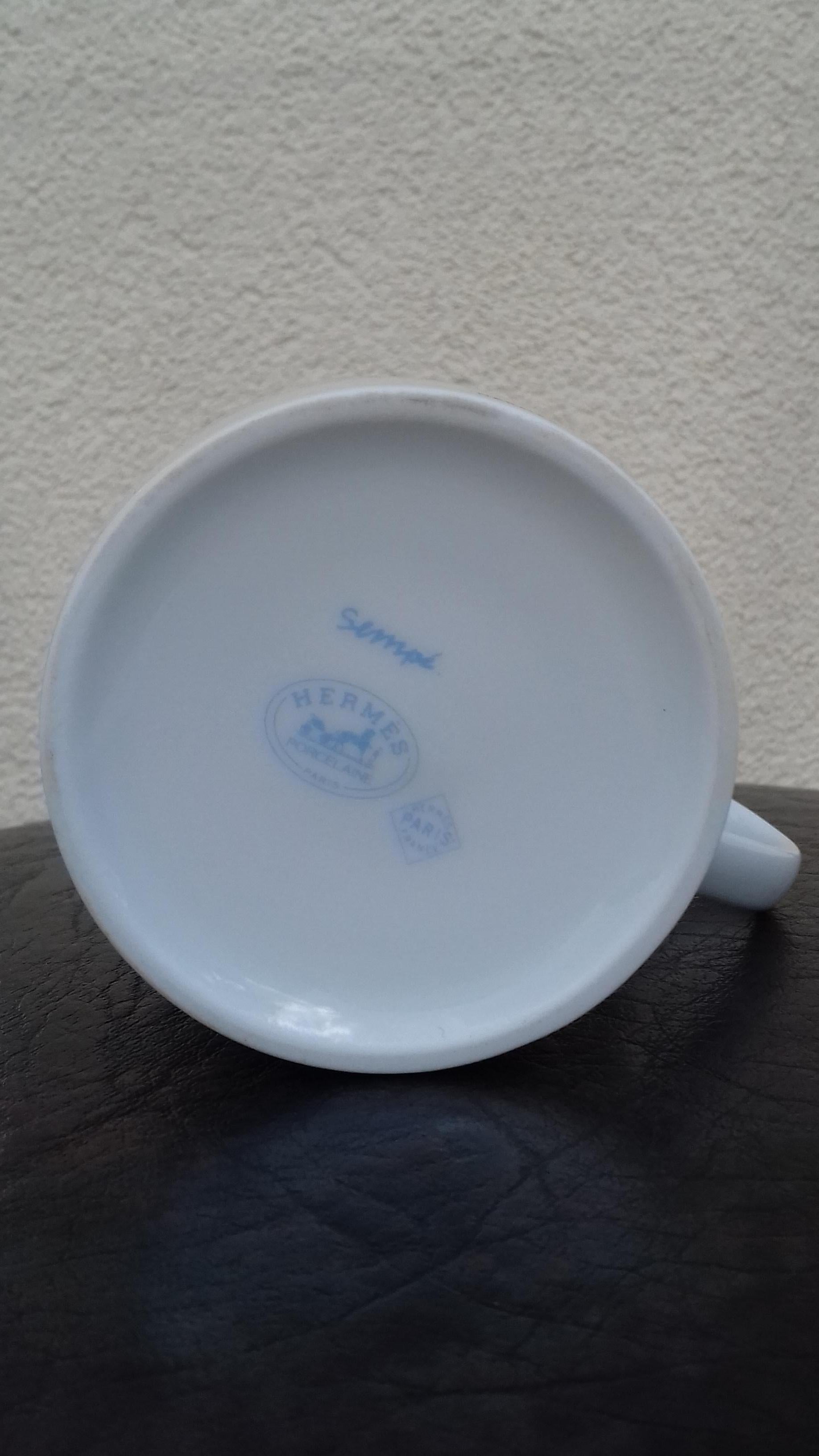 Hermès Porcelain Mug Cup Petit Nicolas First Step in Century Sempé Collector 2