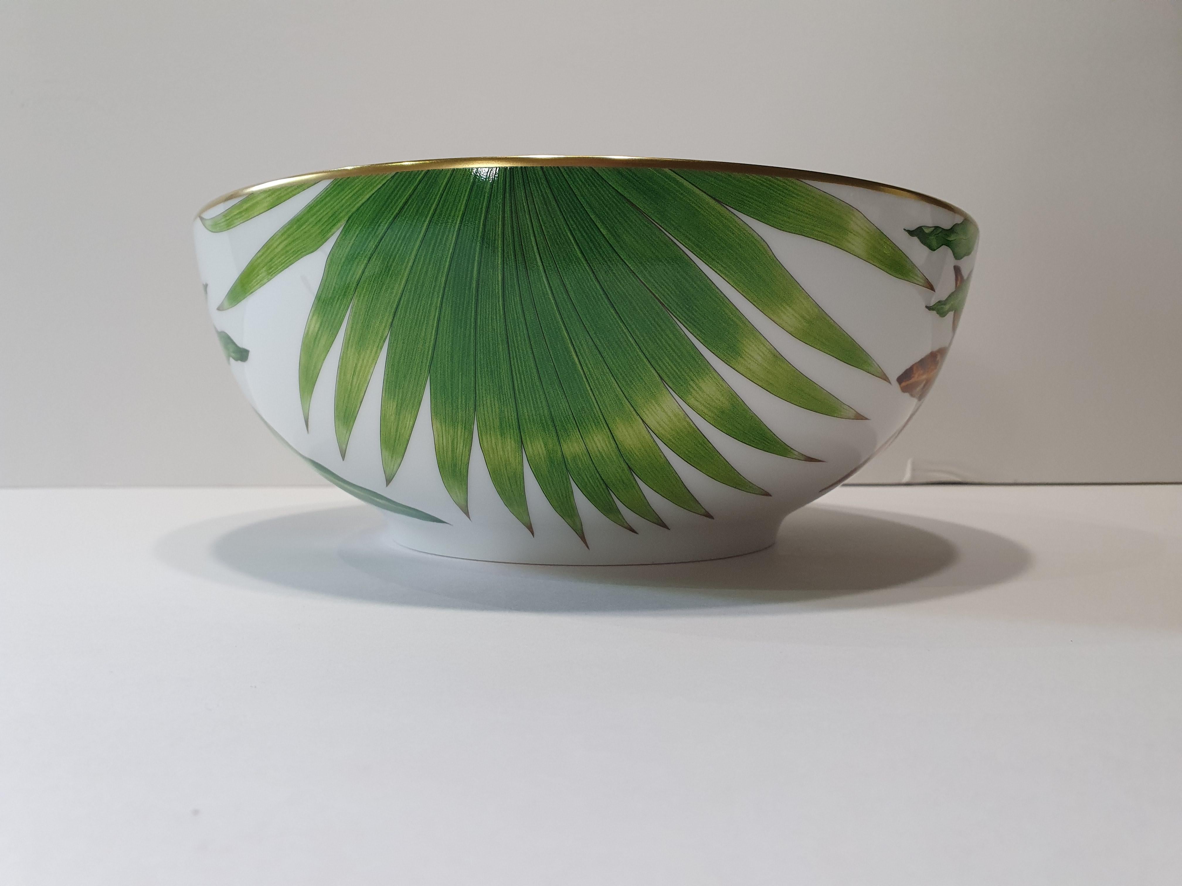 Beautiful small salad bowl made with the 