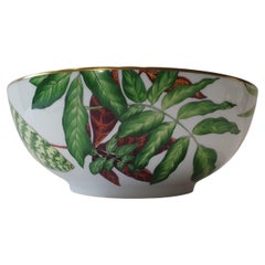 Hermès Porcelain "Passifolia" Small Salad Bowl, France, 2021
