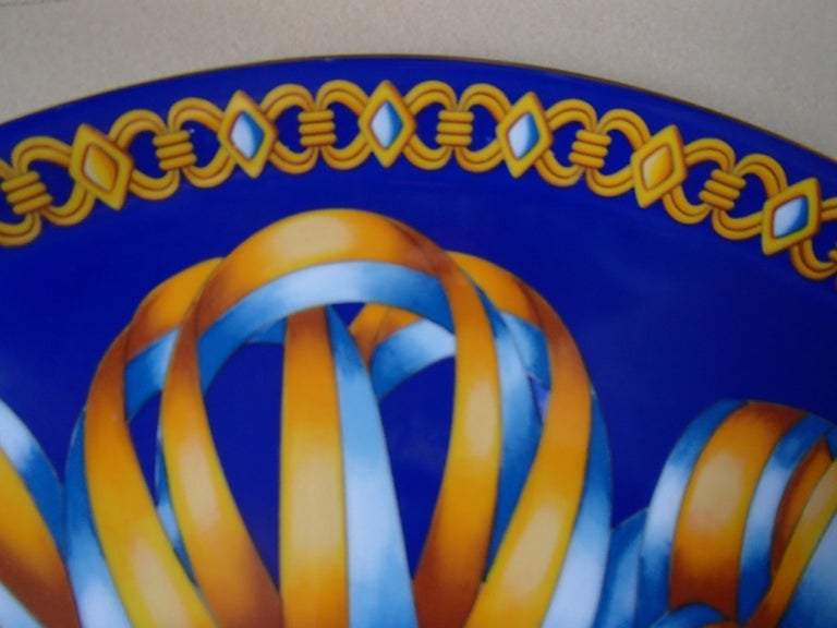 French Hermès Porcelain Plate 