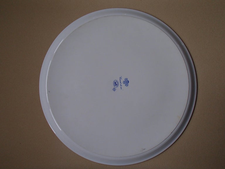 Hermès Porcelain Plate 