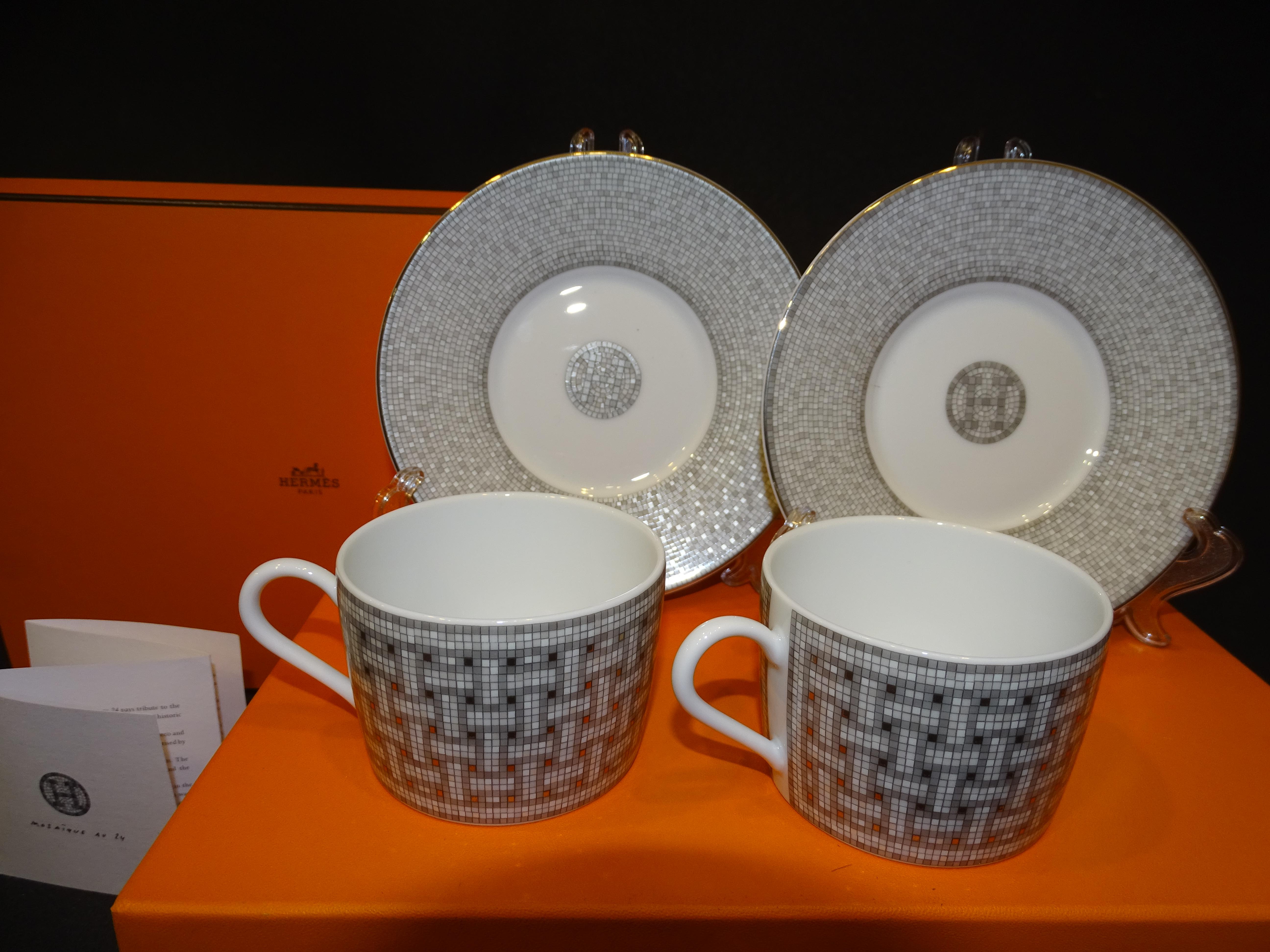 Hermes Porcelain Platinum 