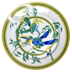 Vintage Hermes Porcelain Toucan Plate