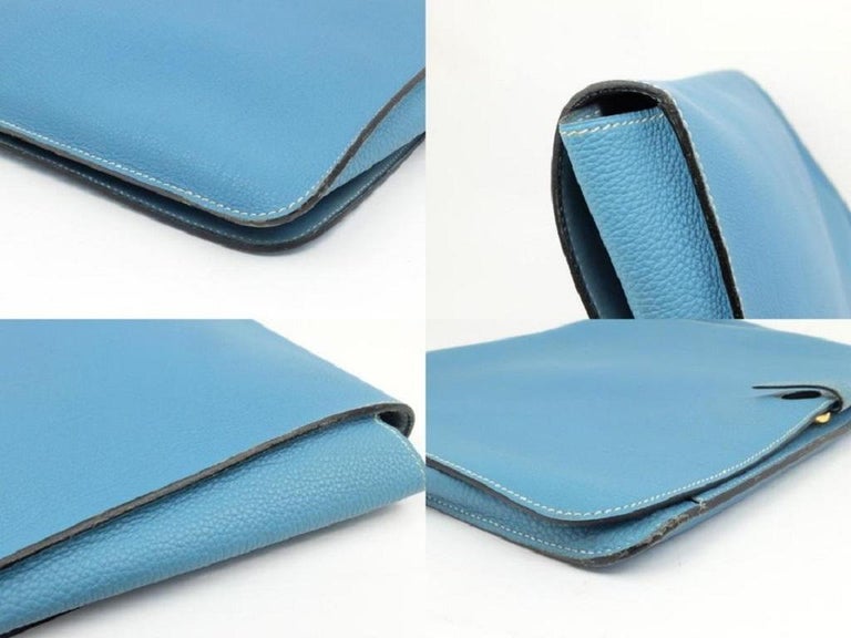 Hermès Dogon Recto-Verso - Blue Wallets, Accessories - HER543322