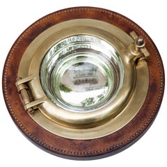 Hermes Porthole Bowl Signed, 1970s