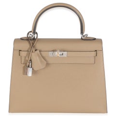 Hermès Poussiere Epsom Sellier Kelly 25 EHW