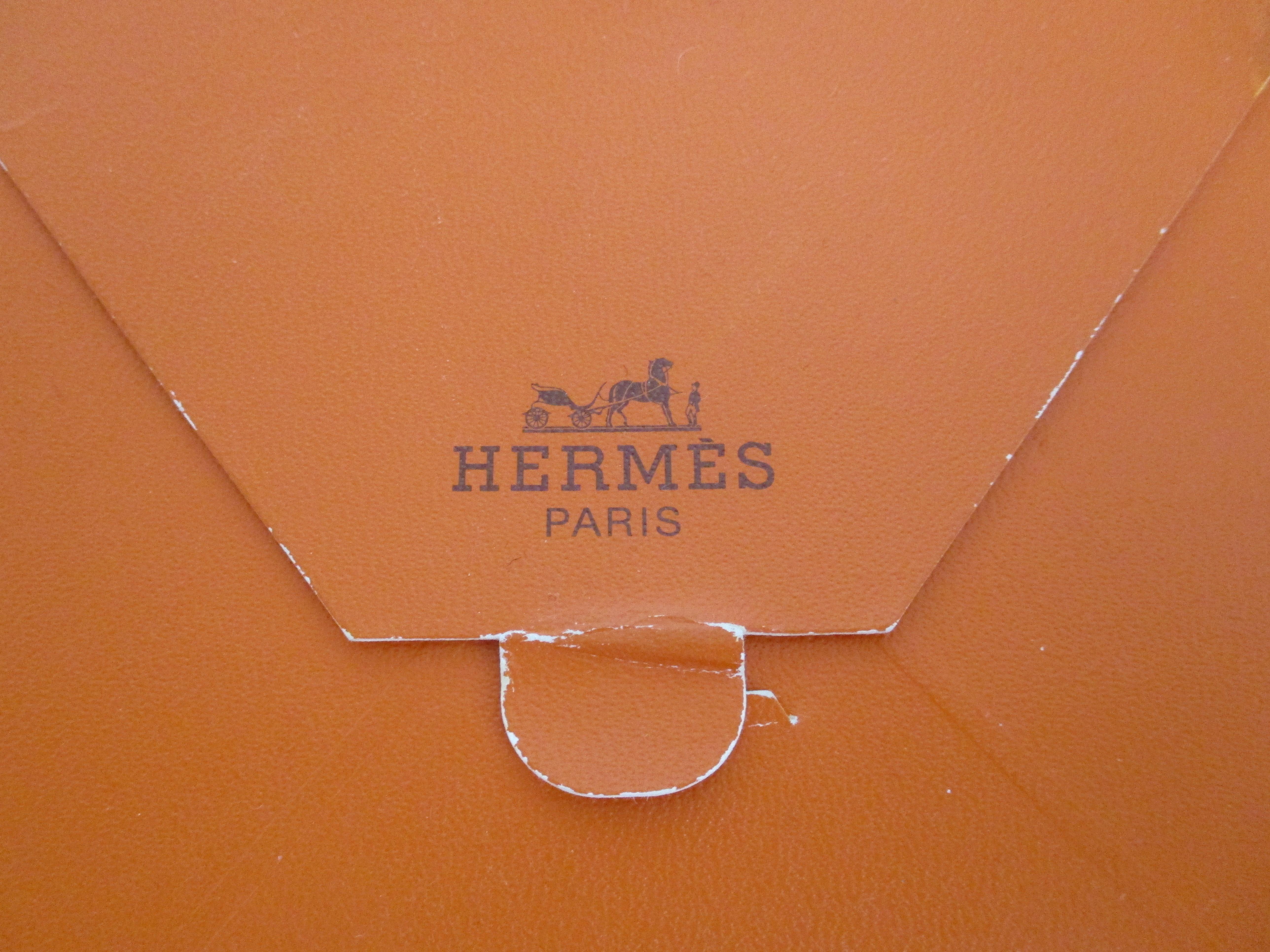 Moderno Taccuino Hermès Pre-Owned in astuccio di carta in vendita