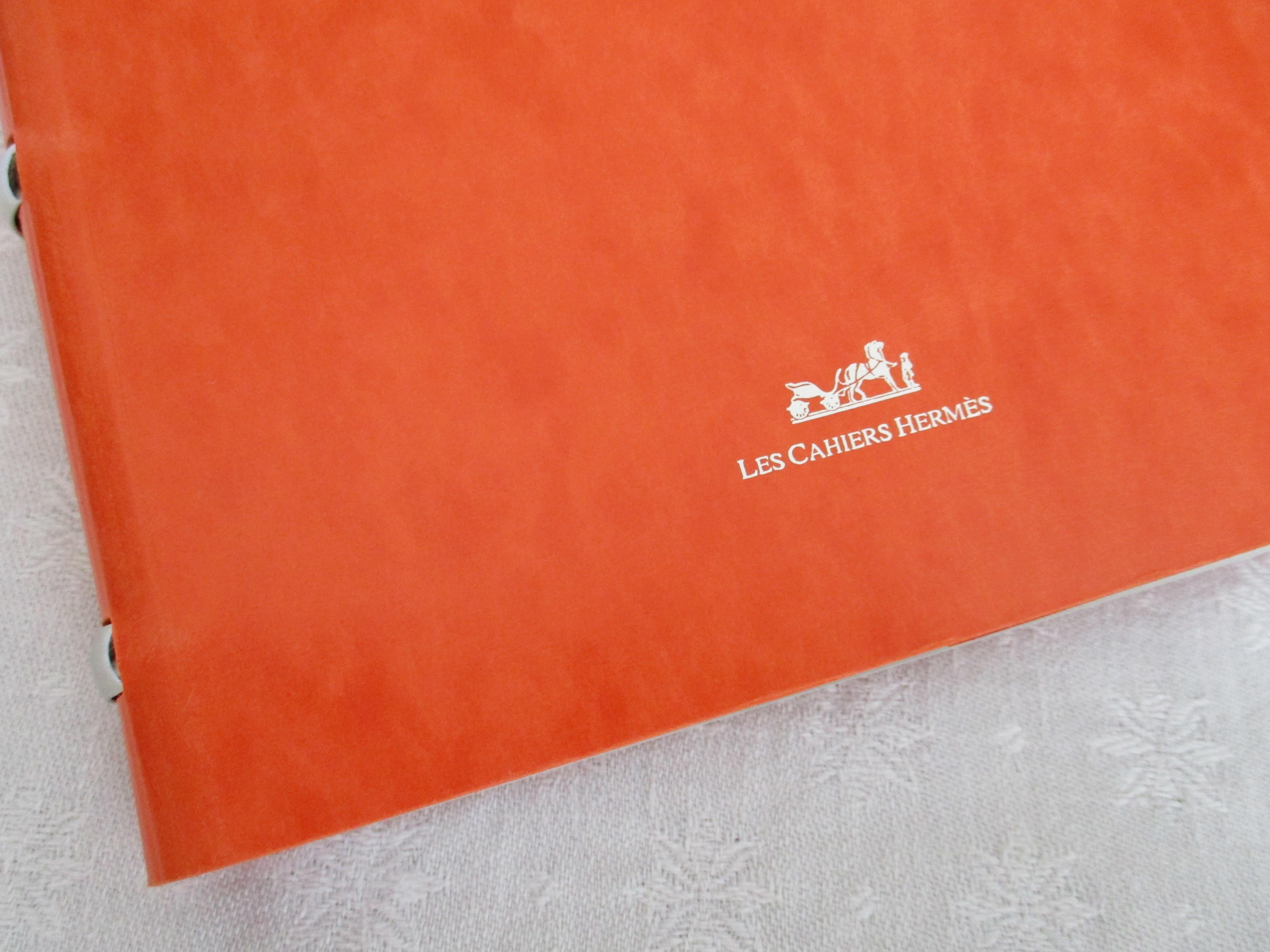 Fatto a mano Taccuino Hermès Pre-Owned in astuccio di carta in vendita