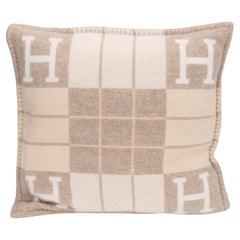 Hermès Preloved Cream Avalon Pillow