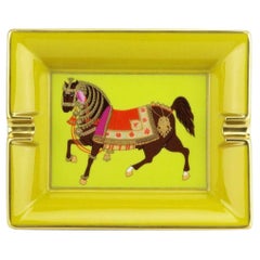 Hermès Printed Porcelain Ashtray