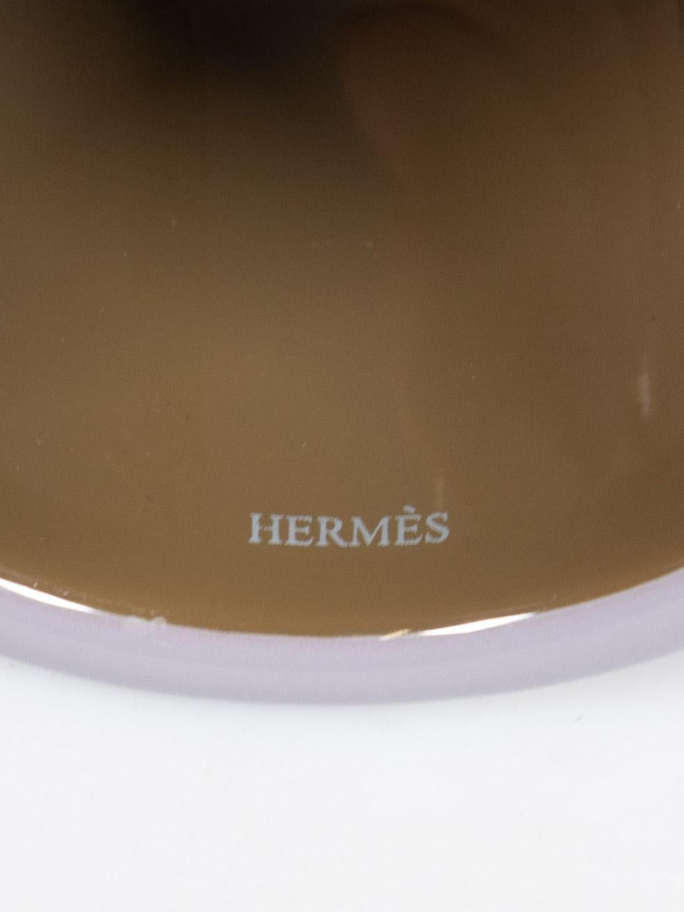 Hermes Lila Assam Armreif im Angebot 1