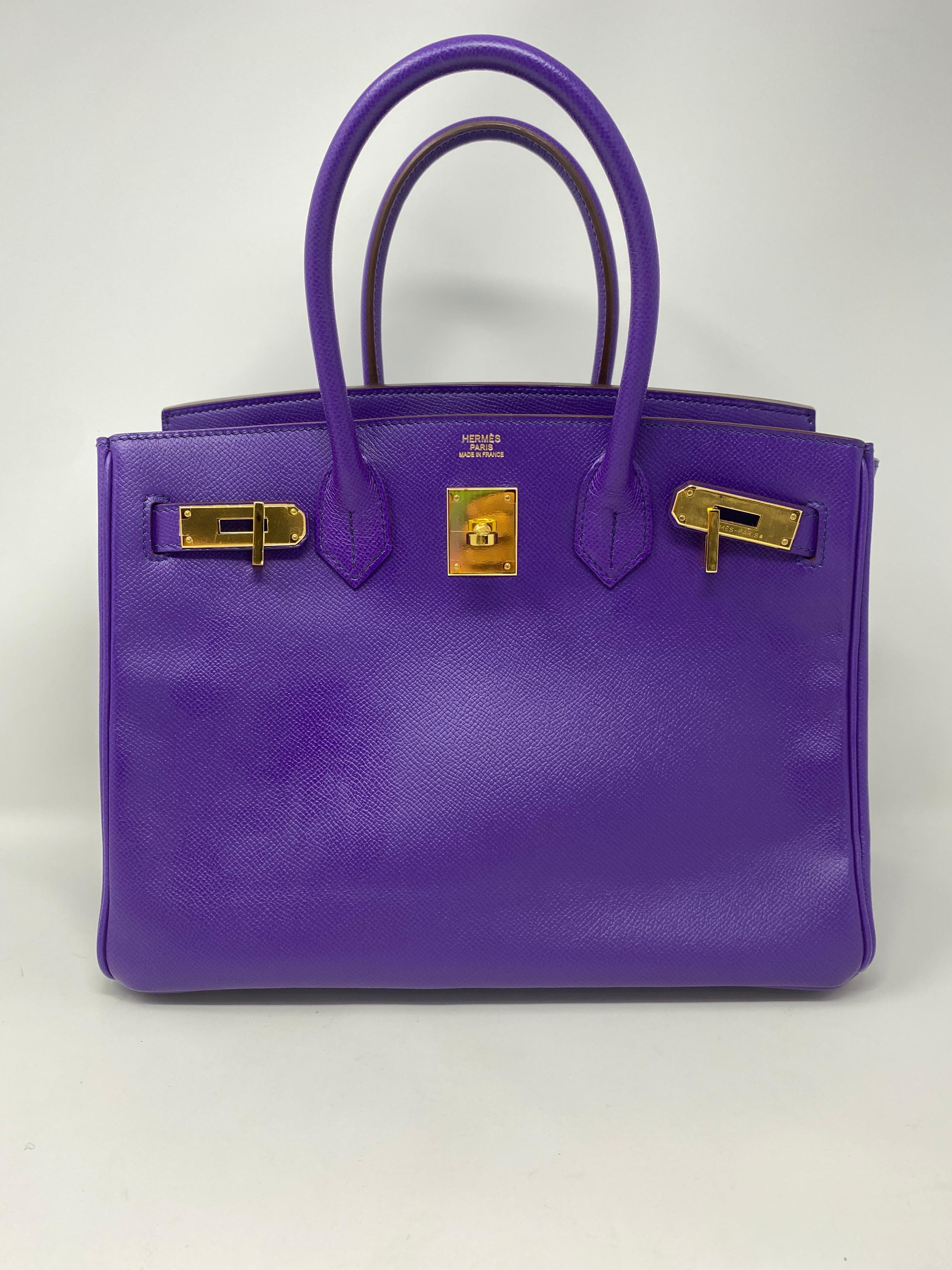 Hermès Purple Birkin 30 3