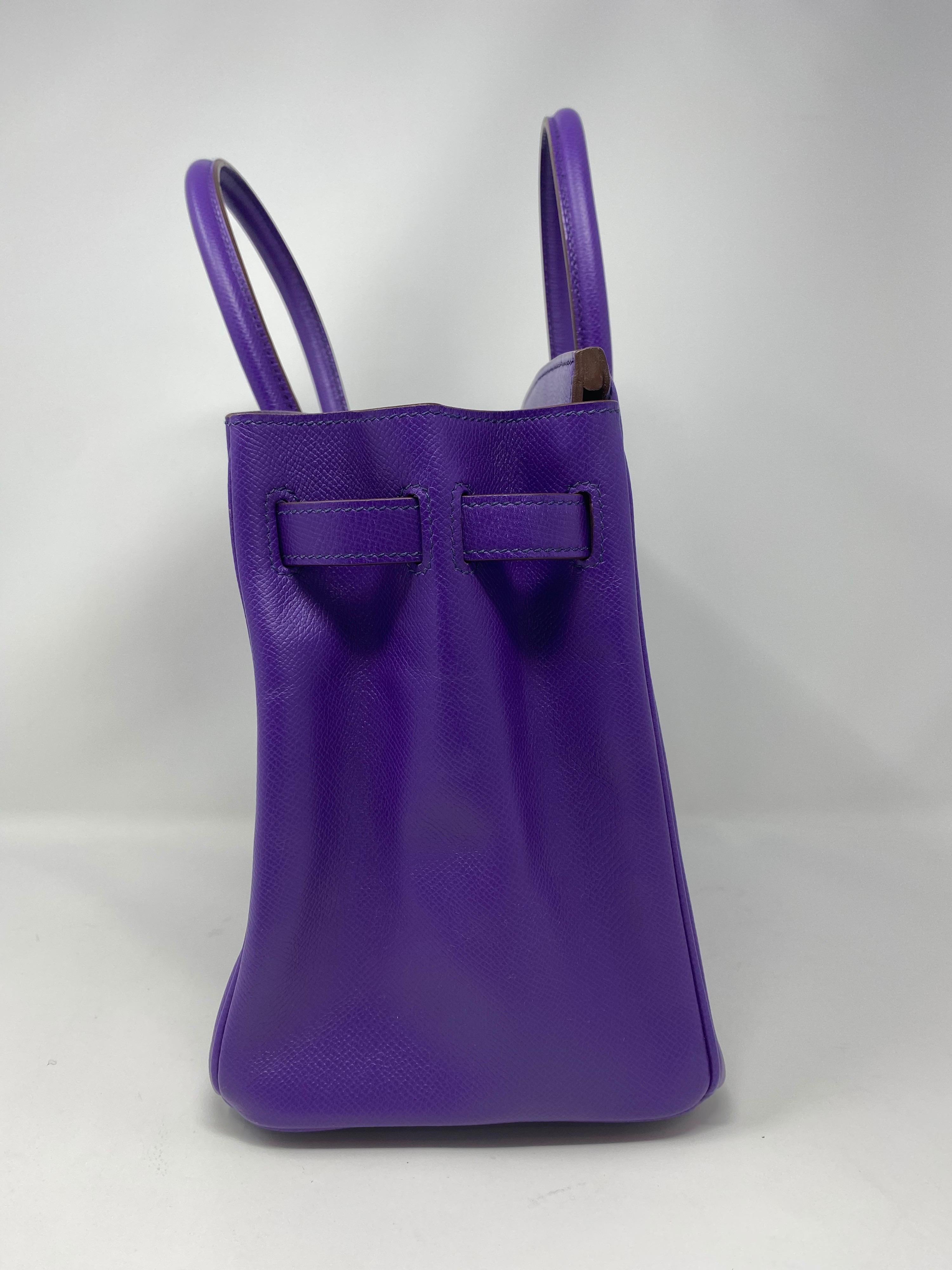 Hermès Purple Birkin 30 4