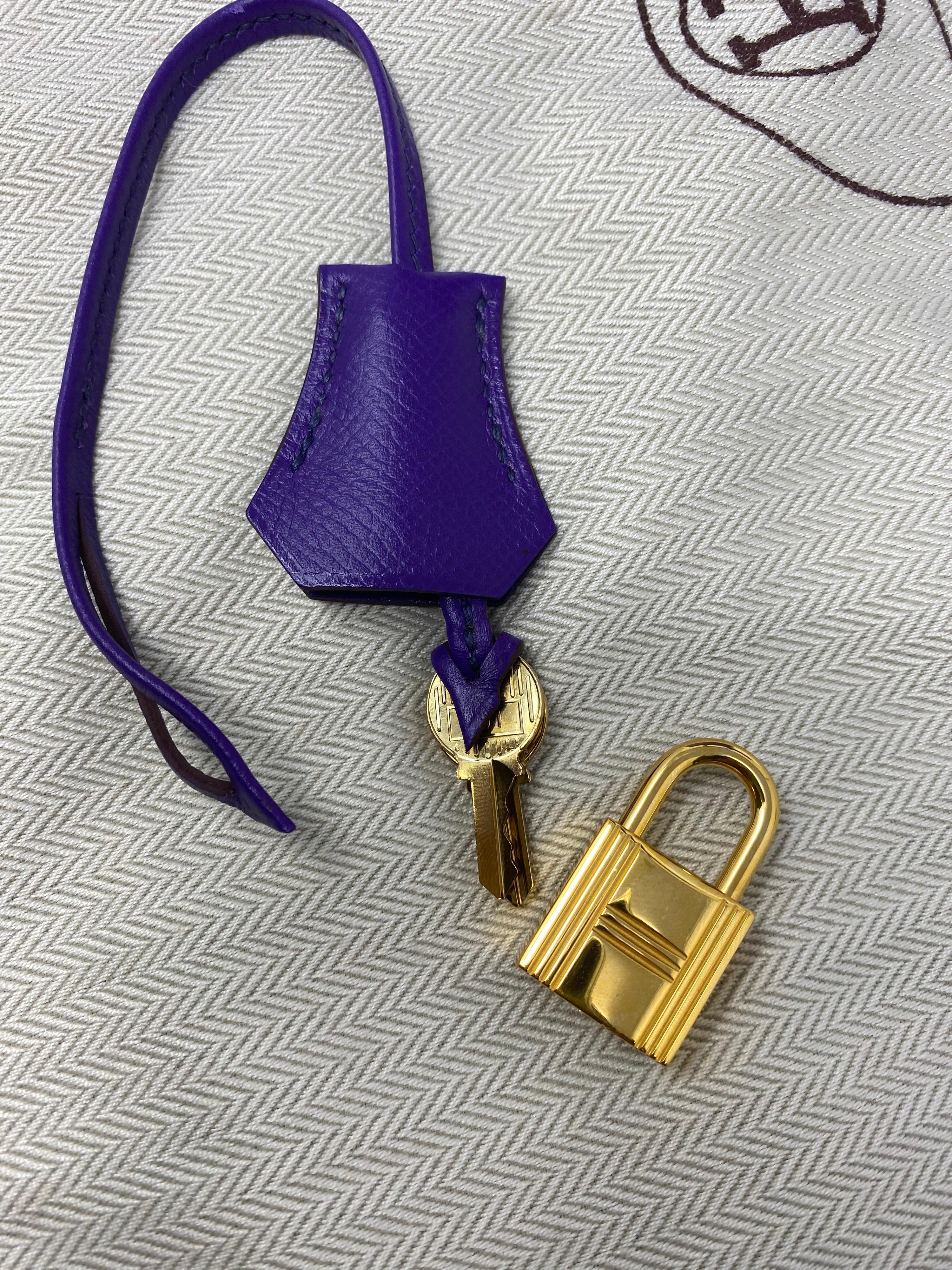 hermes purple colors