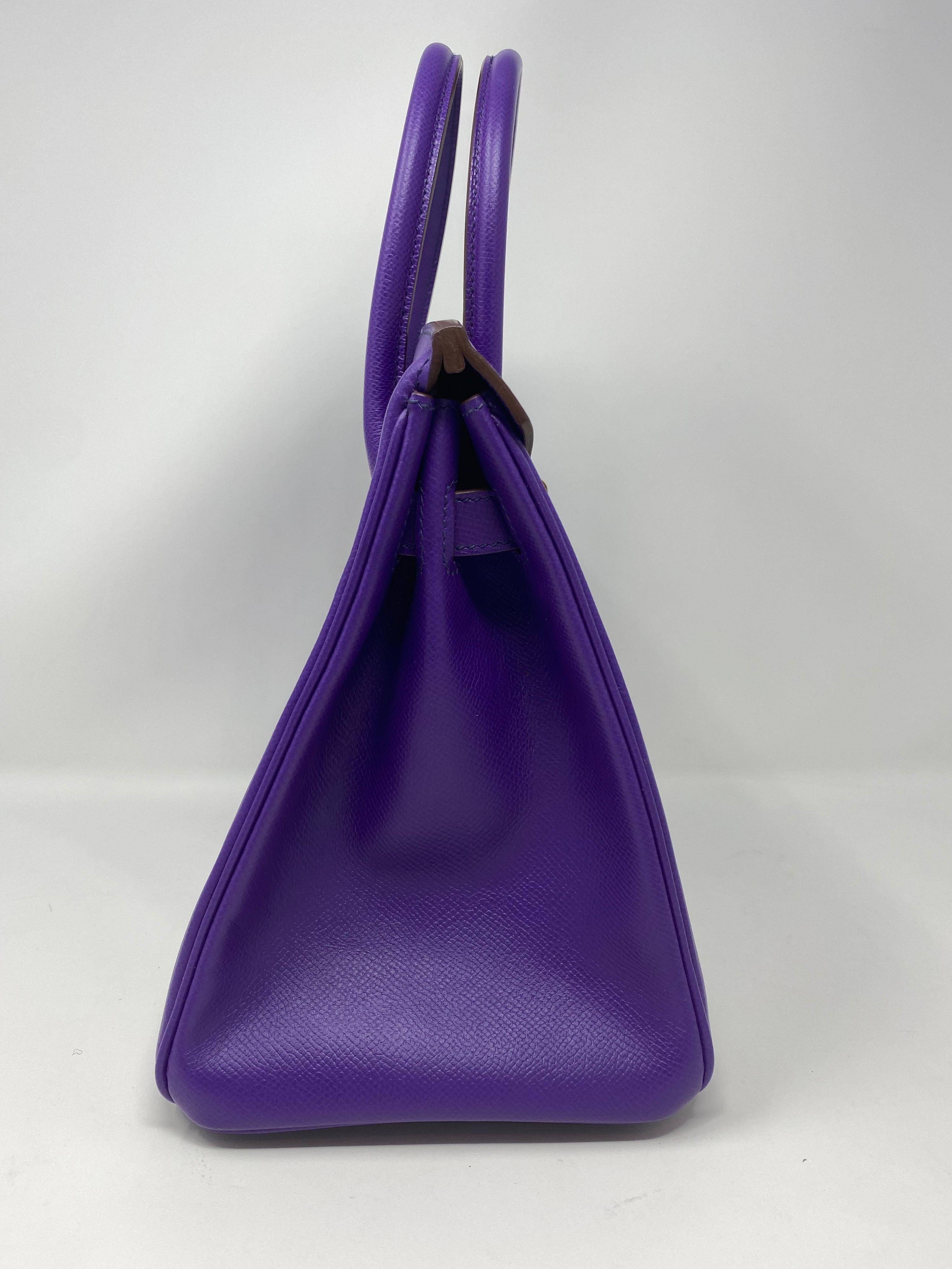 Women's or Men's Hermès Purple Birkin 30