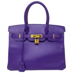 Hermès Purple Birkin 30