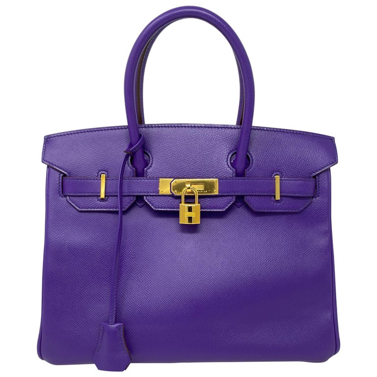 Hermès Purple Birkin 30 at 1stDibs