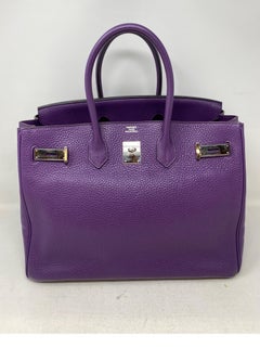 Hermès - Sac Birkin 35 violet
