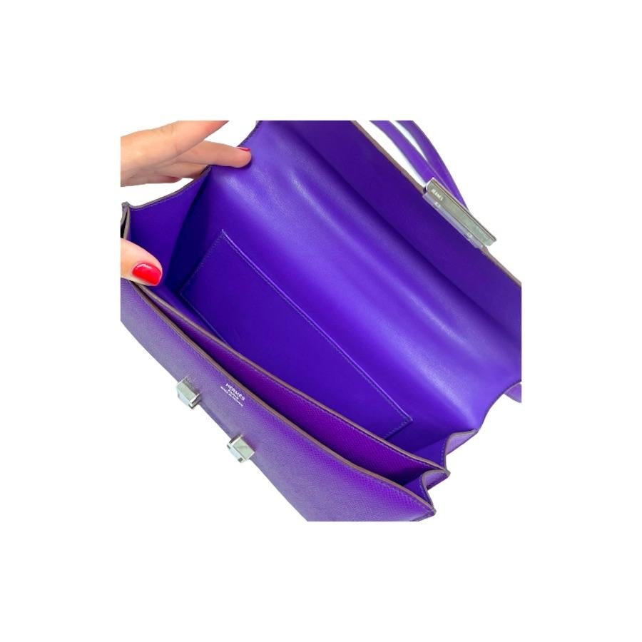 Hermès purple Elan Constance For Sale 3