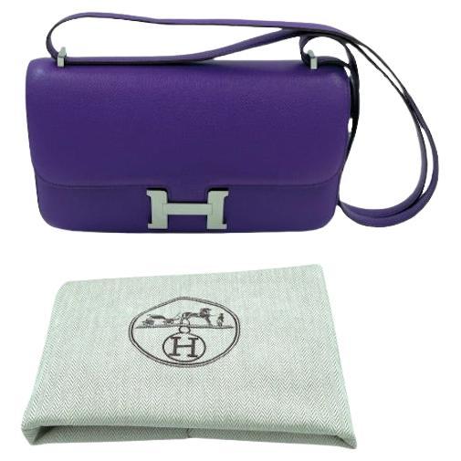Hermès purple Elan Constance