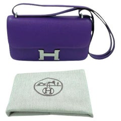Hermès purple Elan Constance