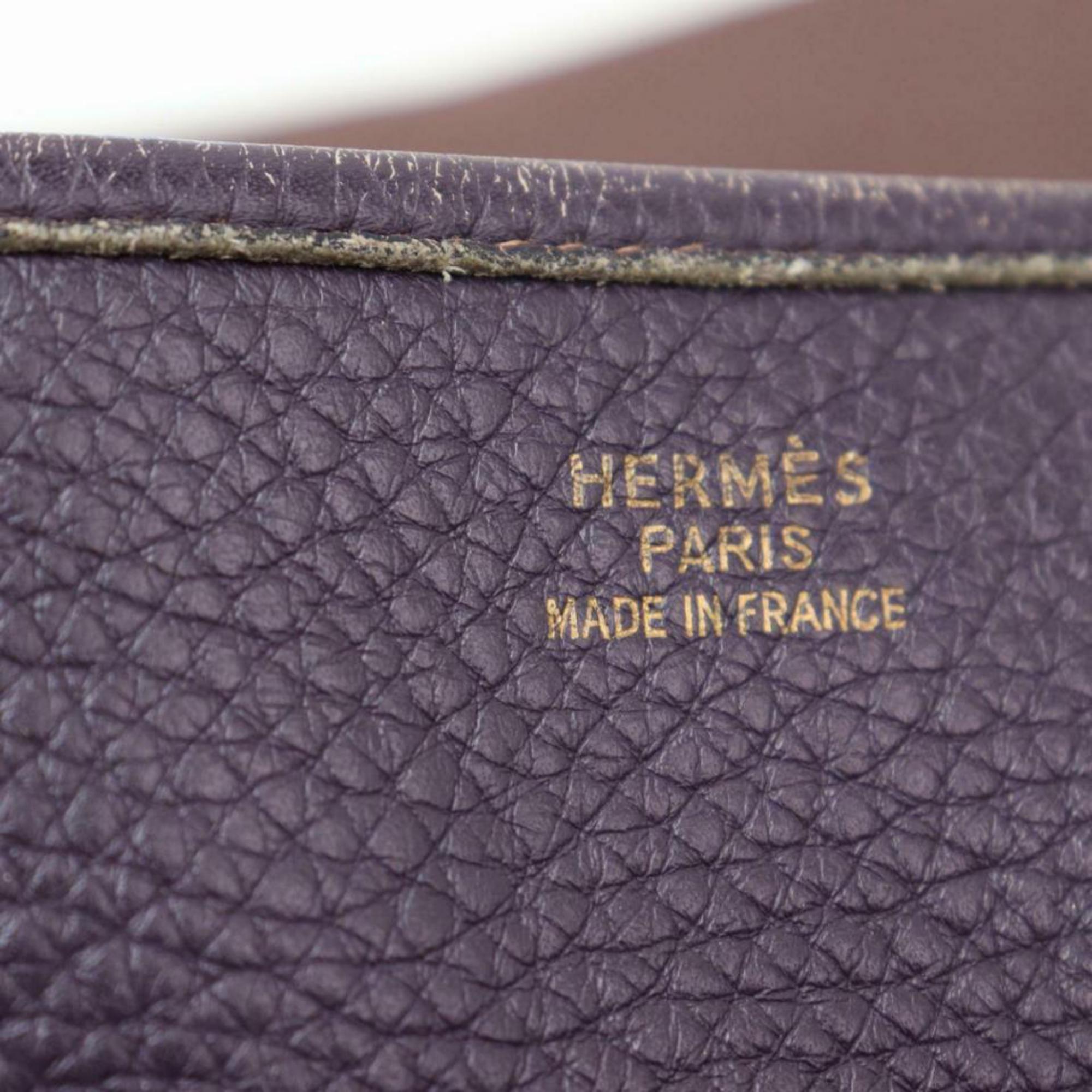 Women's Hermès Purple Evelyne GM 870899a