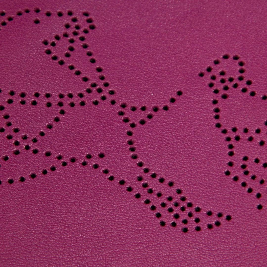 Women's Hermès Purple Leather Gloves