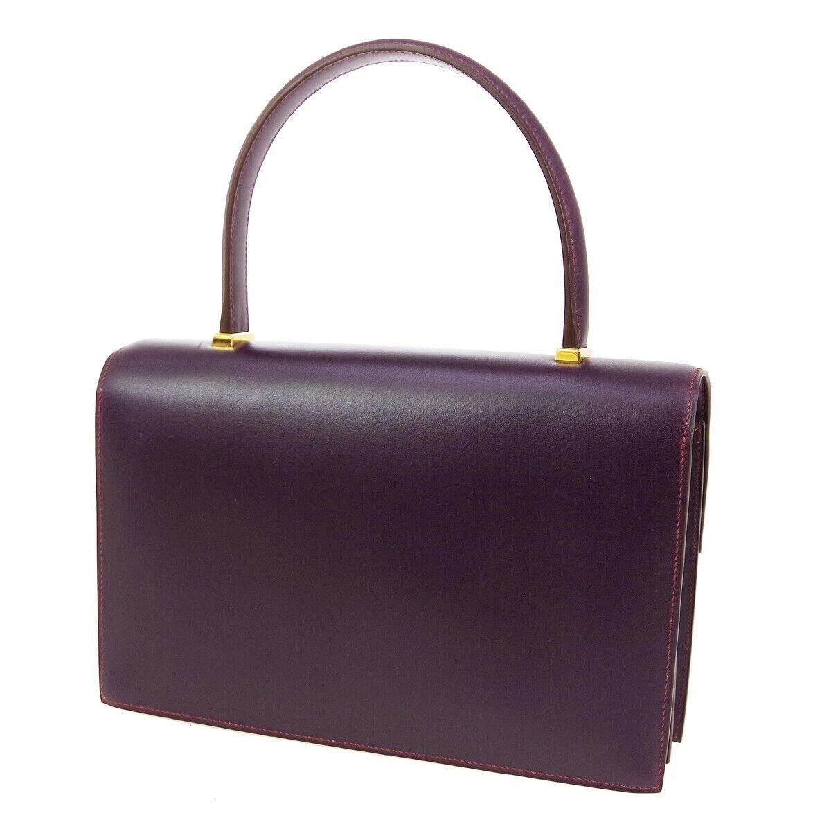 purple satchel bag